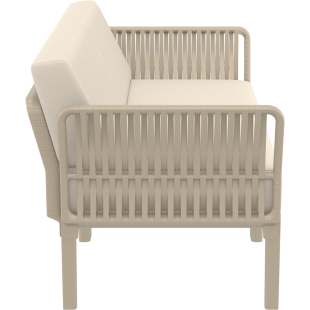 PORTOFINO SET Z PODUSZKAMI taupe Siesta