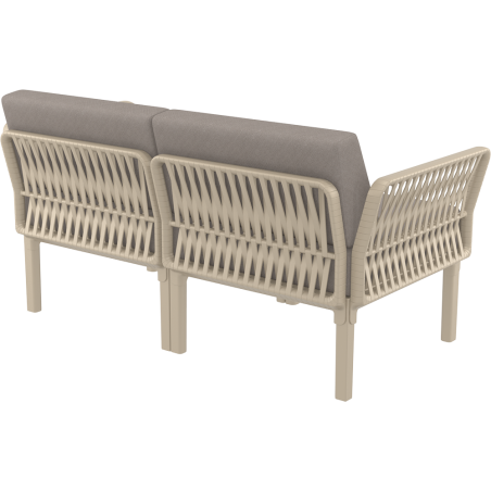 PORTOFINO SET Z PODUSZKAMI taupe Siesta