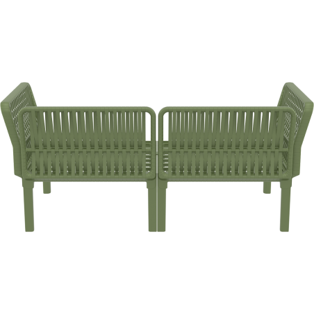 PORTOFINO SET Z PODUSZKAMI olive green Siesta
