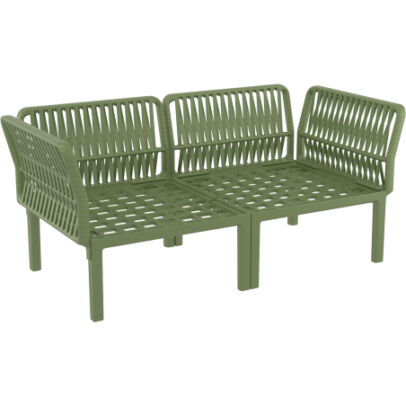 PORTOFINO SET Z PODUSZKAMI olive green Siesta