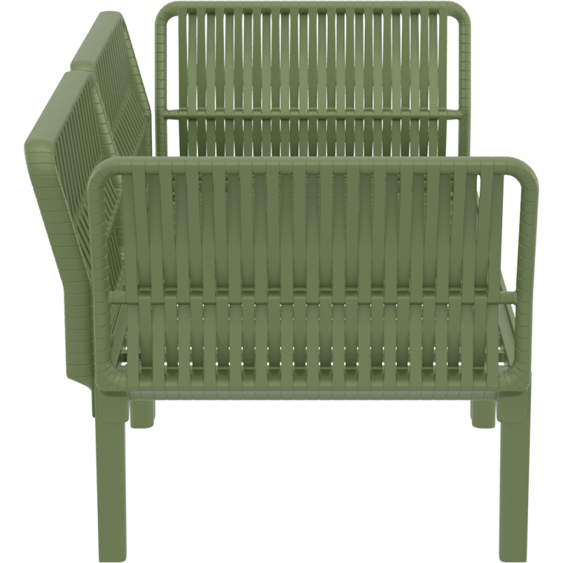 PORTOFINO SET Z PODUSZKAMI olive green Siesta