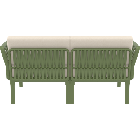 PORTOFINO SET Z PODUSZKAMI olive green Siesta