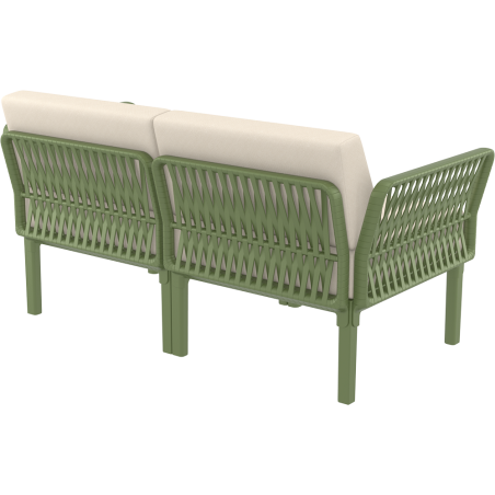 PORTOFINO SET Z PODUSZKAMI olive green Siesta