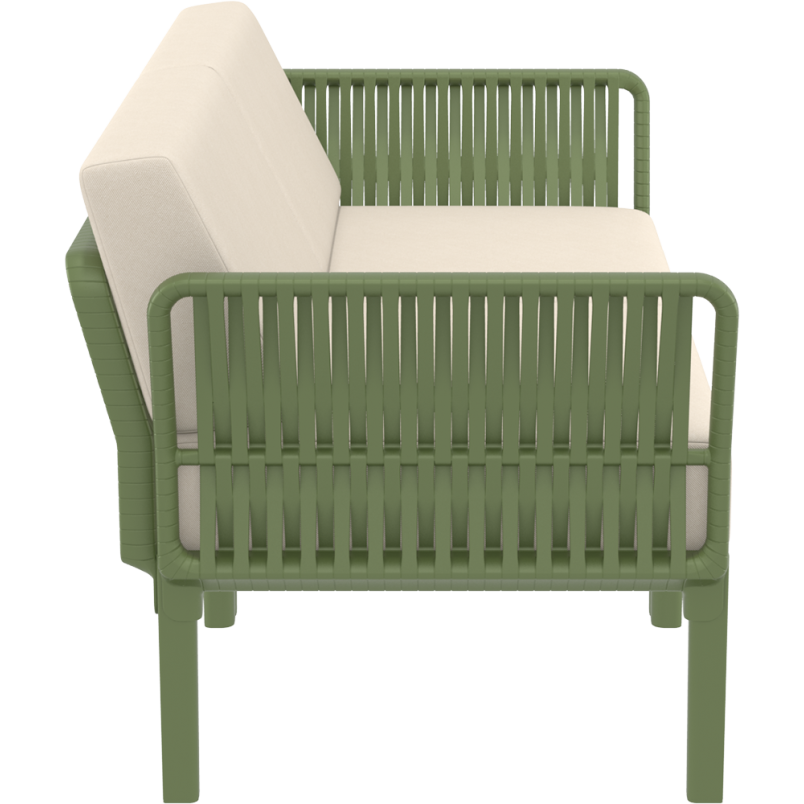 PORTOFINO SET Z PODUSZKAMI olive green Siesta