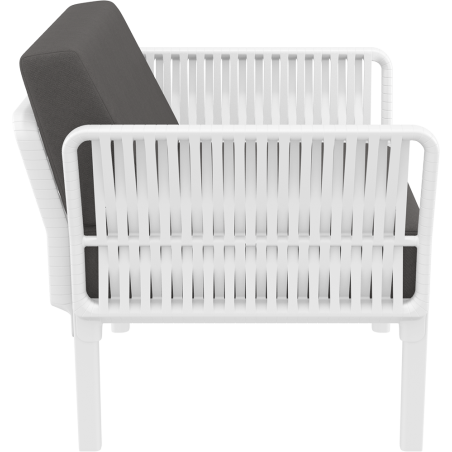 PORTOFINO LOUNGE ARMCHAIR Z PODUSZKAMI white Siesta