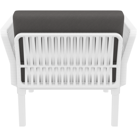 PORTOFINO LOUNGE ARMCHAIR Z PODUSZKAMI white Siesta