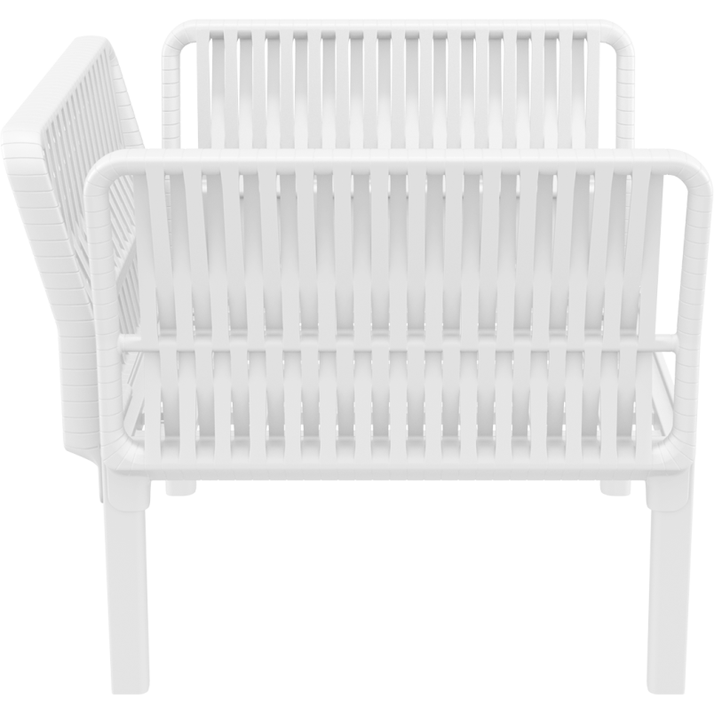 PORTOFINO LOUNGE ARMCHAIR Z PODUSZKAMI white Siesta