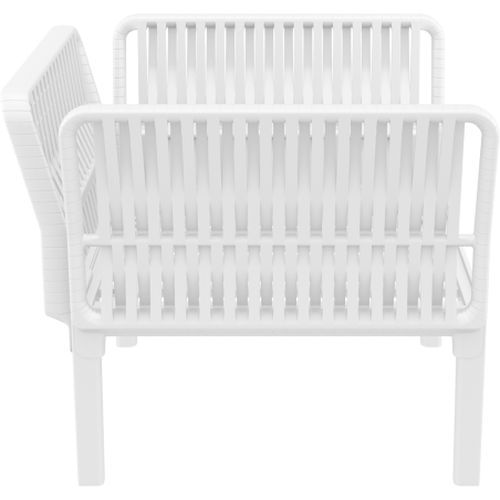 PORTOFINO LOUNGE ARMCHAIR Z PODUSZKAMI white Siesta
