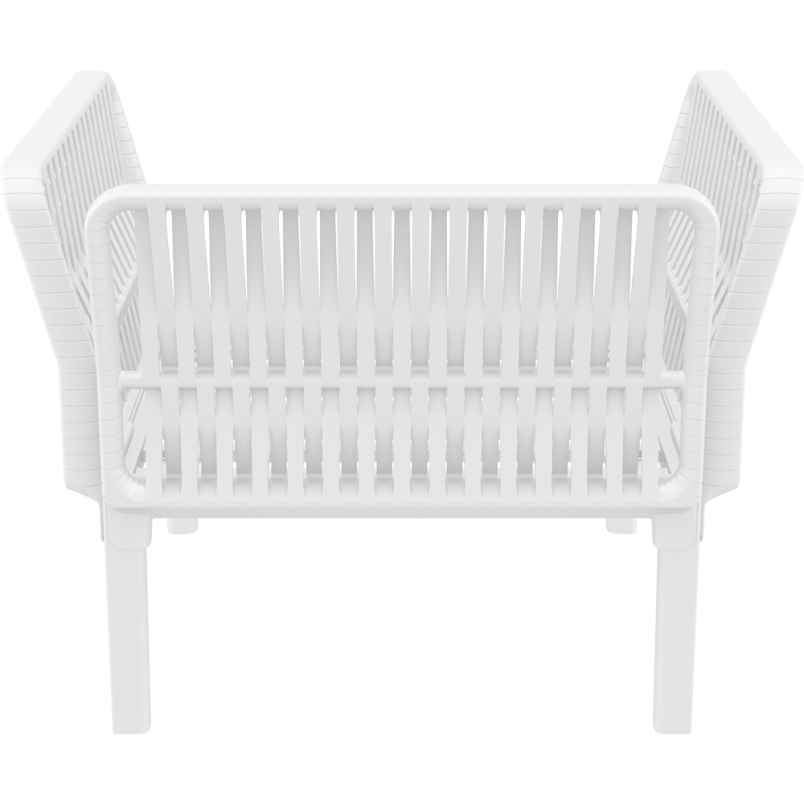 PORTOFINO LOUNGE ARMCHAIR Z PODUSZKAMI white Siesta