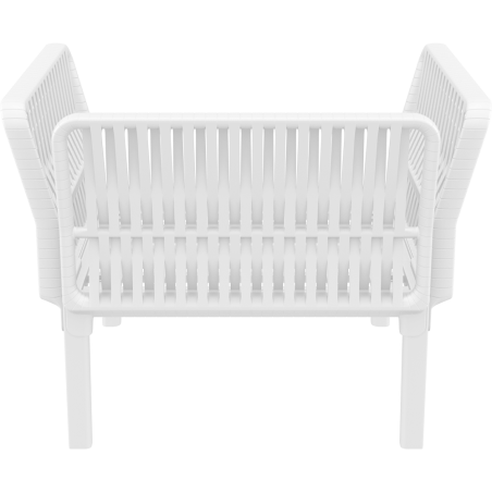 PORTOFINO LOUNGE ARMCHAIR Z PODUSZKAMI white Siesta