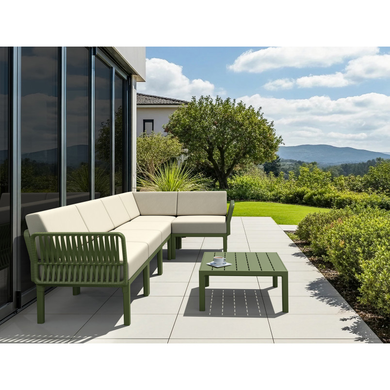 PORTOFINO LOUNGE TABLE olive green Siesta