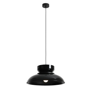Lampa Wisząca Aldo Dark Black Gloss (47+ 23+ Wood) Aldex