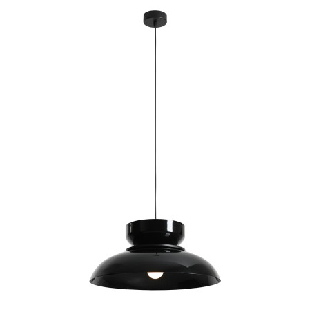 Lampa Wisząca Aldo Dark Black Gloss (47+ 23+ Wood) Aldex