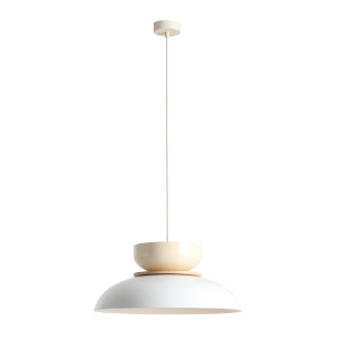Lampa Wisząca Aldo Light White Gloss + Cream (47+ 23+ Wood) Aldex
