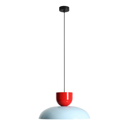 Lampa Wisząca Ella Dark Baby Blue + Red Chilli (47 + 15) Aldex