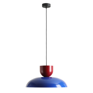 Lampa Wisząca Ella Dark Cobalt + Red Wine (47 + 15) Aldex
