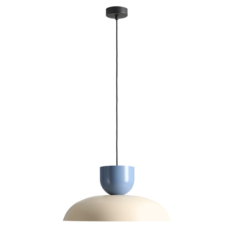 Lampa Wisząca Ella Dark Cream + Dusty Blue (47 + 15) Aldex