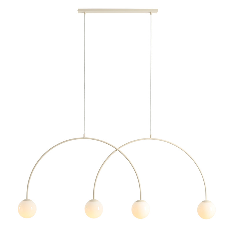 Lampa Wisząca Una 4 Cream L Aldex
