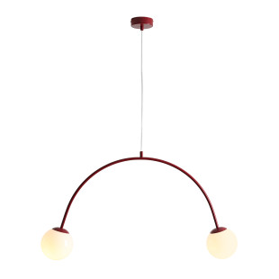Lampa Wisząca Una 2 Red Wine Aldex