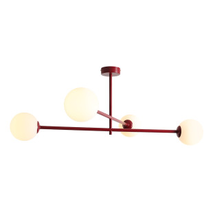 Plafon Pinne 4 Red Wine Aldex
