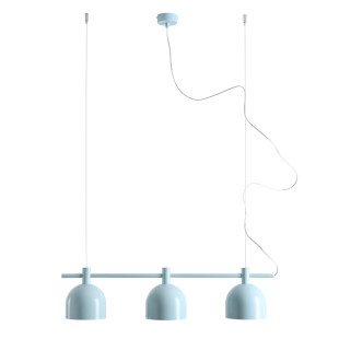 Lampa Wisząca Beryl 3 Baby Blue Aldex