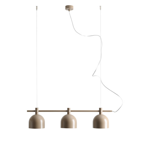 Lampa Wisząca Beryl 3 Beige Aldex