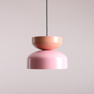 Lampa wisząca Tula - różowa, Aldex | Stylowe oświetlenie