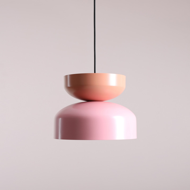 Lampa wisząca Tula - różowa, Aldex | Stylowe oświetlenie
