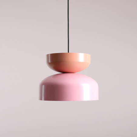 Lampa wisząca Tula - różowa, Aldex | Stylowe oświetlenie