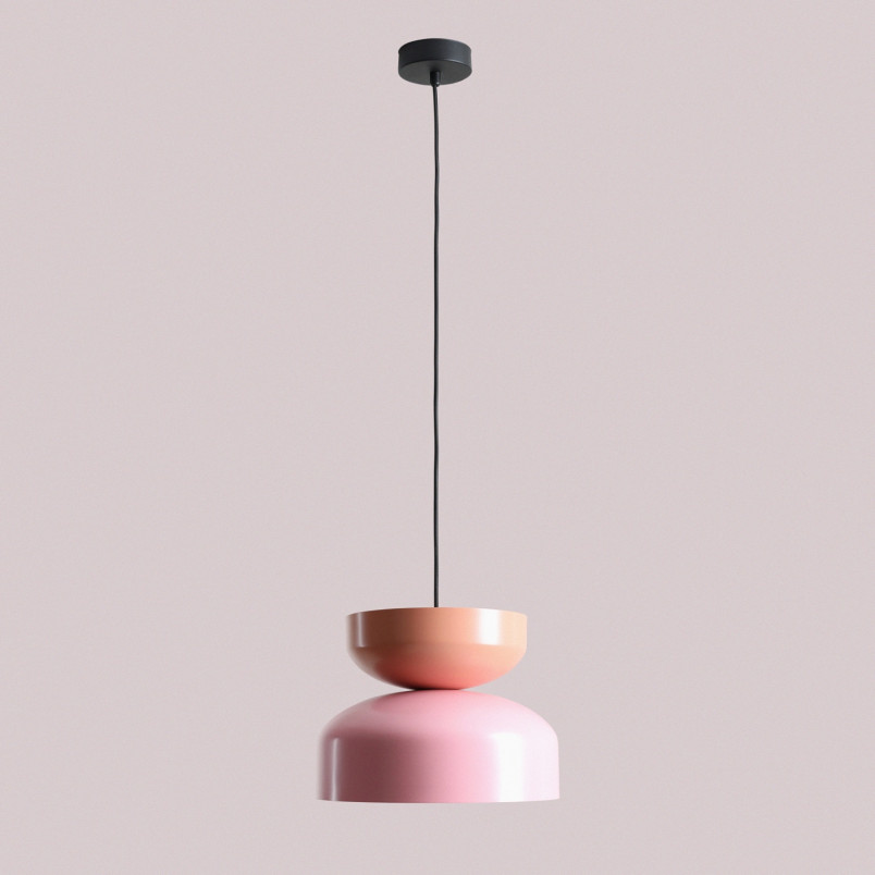 Lampa wisząca Tula - różowa, Aldex | Stylowe oświetlenie
