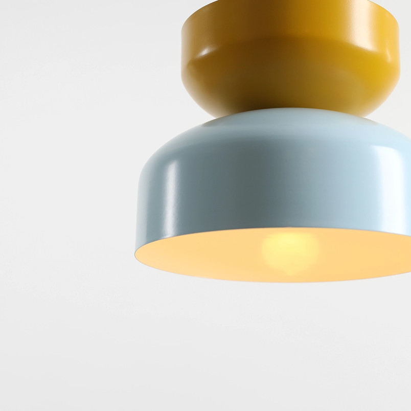 Lampa Wisząca Tula Dark Baby Blue + Mustard (30 + 23) Aldex