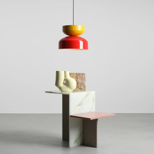 Lampa Wisząca Tula Dark Red Chilli + Mustard (30 + 23) Aldex