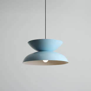 Lampa Wisząca Millo Dark Baby Blue (47+ 37+ 15) Aldex