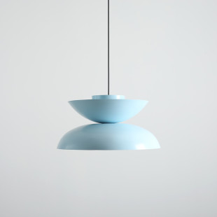 Lampa Wisząca Millo Dark Baby Blue (47+ 37+ 15) Aldex