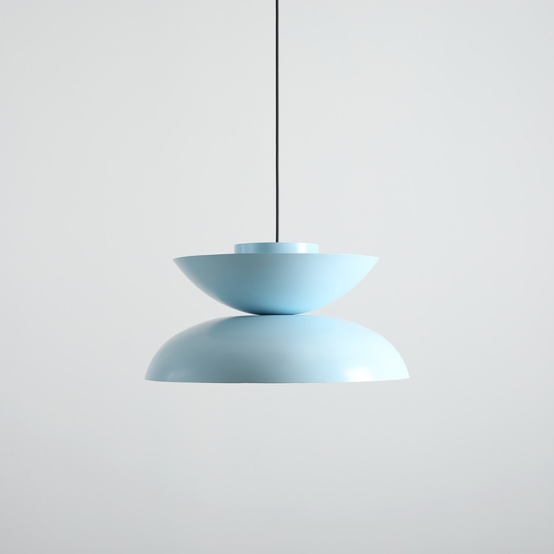 Lampa Wisząca Millo Dark Baby Blue (47+ 37+ 15) Aldex