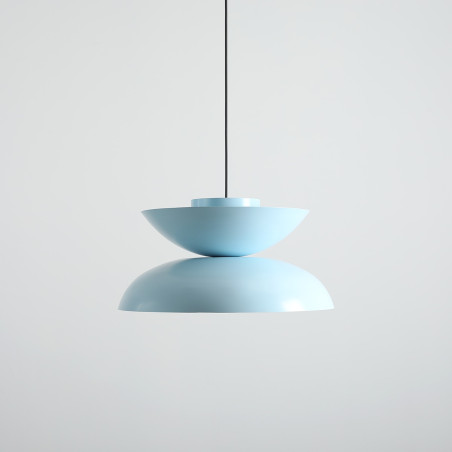 Lampa Wisząca Millo Dark Baby Blue (47+ 37+ 15) Aldex