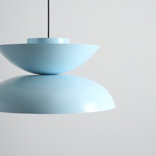 Lampa Wisząca Millo Dark Baby Blue (47+ 37+ 15) Aldex