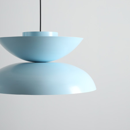 Lampa Wisząca Millo Dark Baby Blue (47+ 37+ 15) Aldex