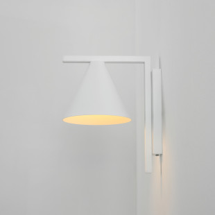 Kinkiet stożek Form biały Aldex | Minimalistyczny design