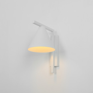 Kinkiet stożek Form biały Aldex | Minimalistyczny design