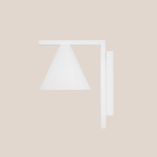 Kinkiet stożek Form biały Aldex | Minimalistyczny design