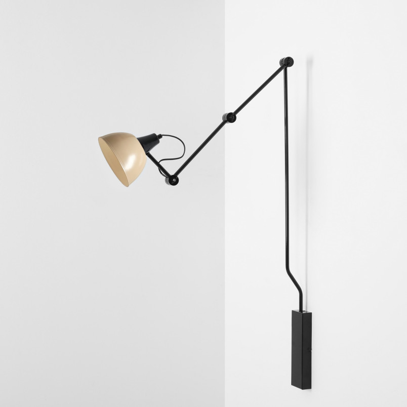 Kinkiety Aldex Aida: Beżowo-Czarny | Elegancki Design
