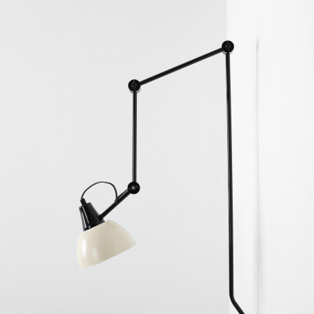Kinkiety Aldex Aida: Elegancki design w kremowo-czarnym kolorze