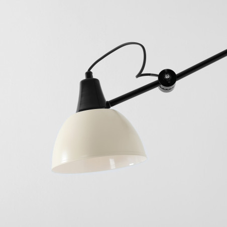 Kinkiety Aldex Aida: Elegancki design w kremowo-czarnym kolorze