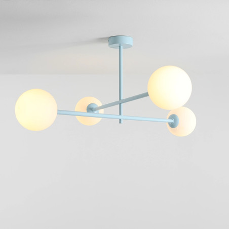 Plafon Pinne 4 Baby Blue Aldex