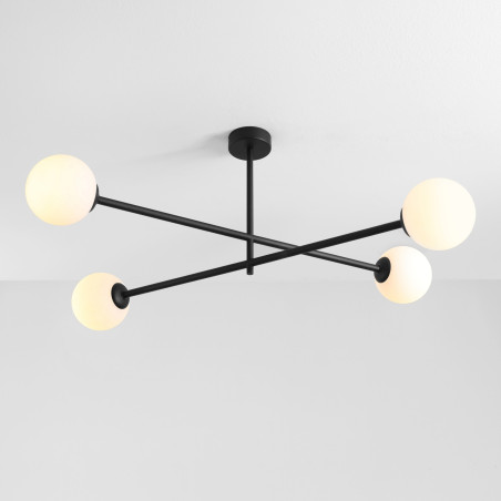 Plafon Pinne 4 Black Aldex