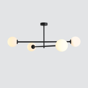 Plafon Pinne 4 Black Aldex