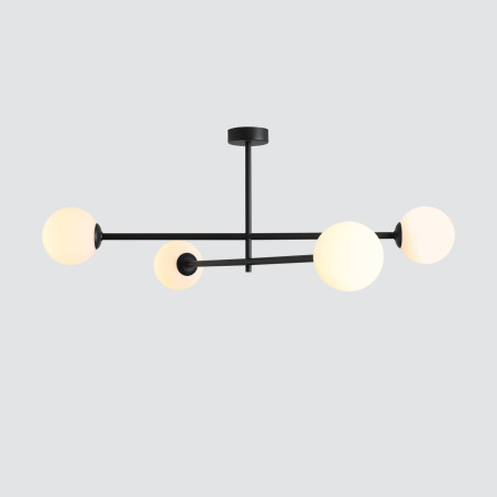 Plafon Pinne 4 Black Aldex