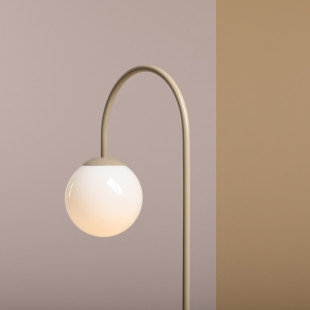 Lampa stołowa szklana Aldex Una Coral - Elegancki design