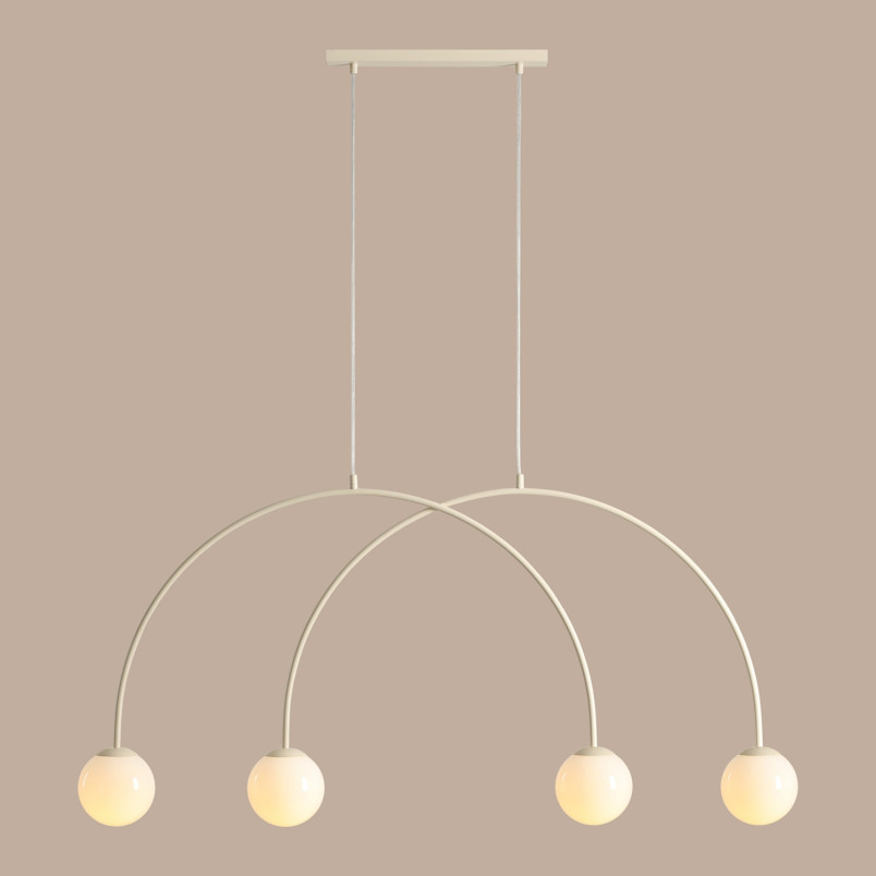 Lampa Wisząca Una 4 Cream S Aldex